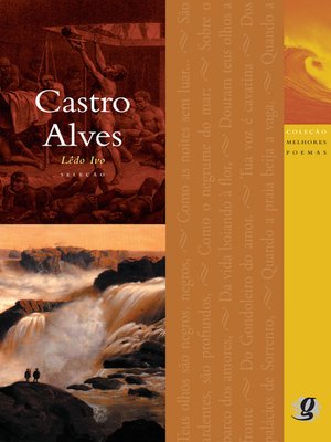 cover image of Melhores poemas Castro Alves
